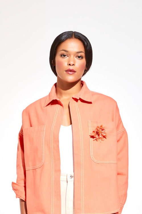 Elixir Orange Brooche