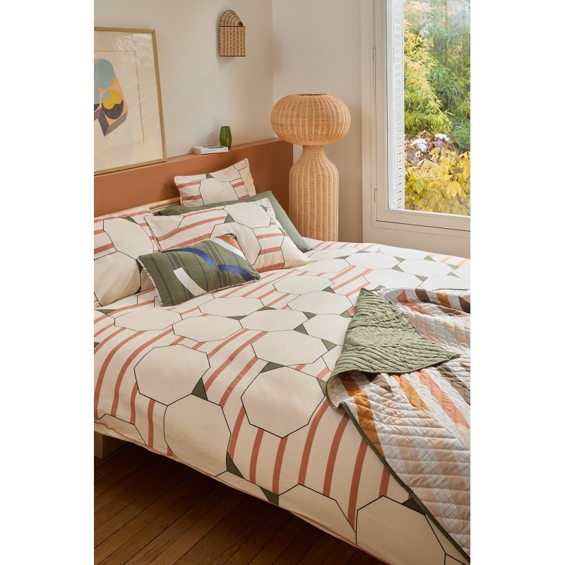 Housse de couette Solaire Beige 140x220