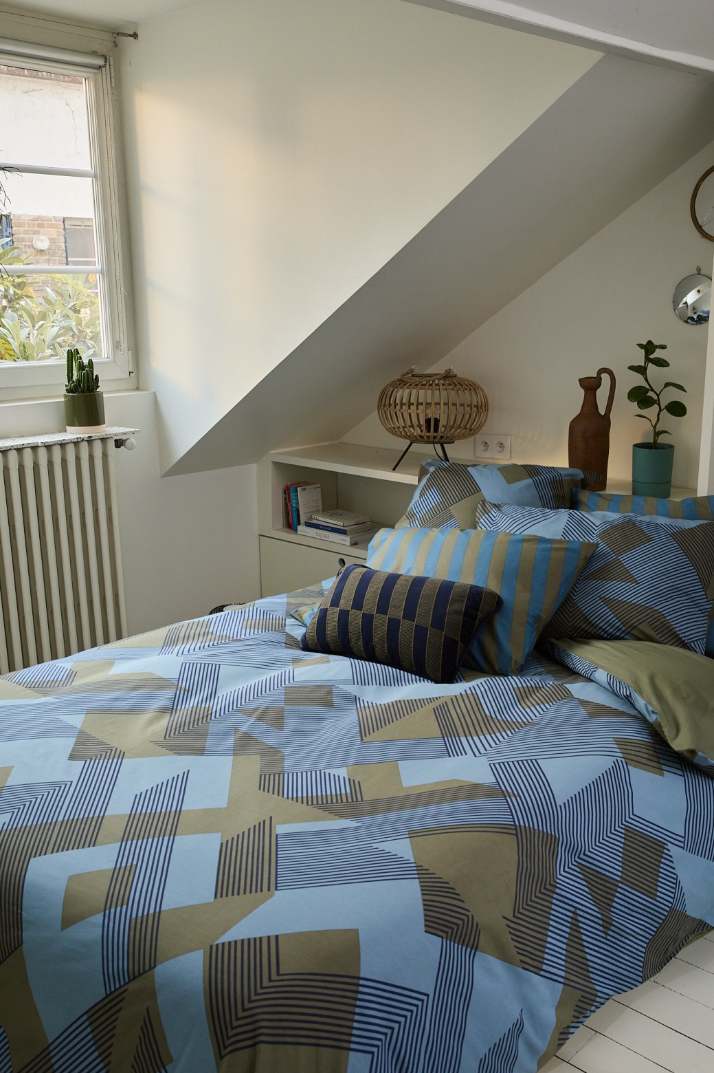 Housse de couette Stella Kaki 140x220 Housse de couette Stella Kaki 140x220