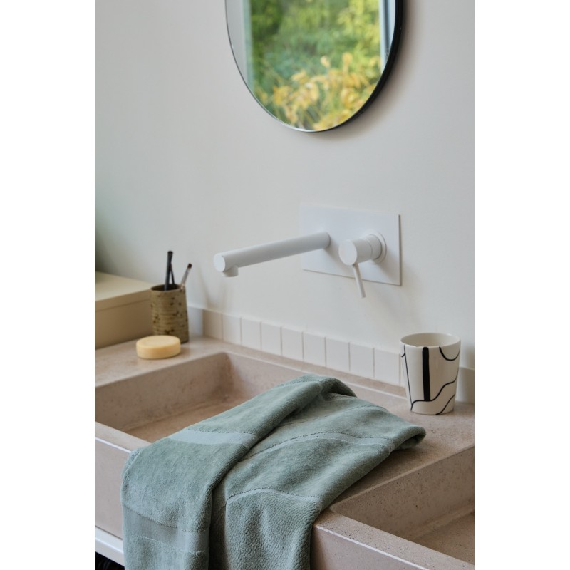 Serviette de bain Rythme Sauge  100x170