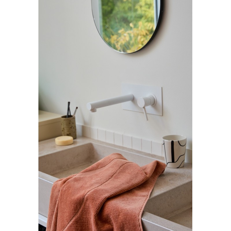 Serviette de bain Rythme Brun   100x170