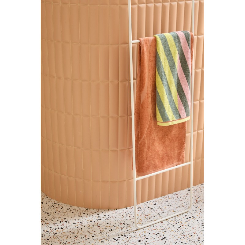 Serviette de bain Diagonal Jaune  100x170