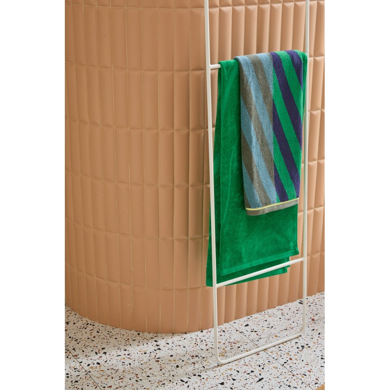 Serviette de bain Diagonal Bleu  100x170