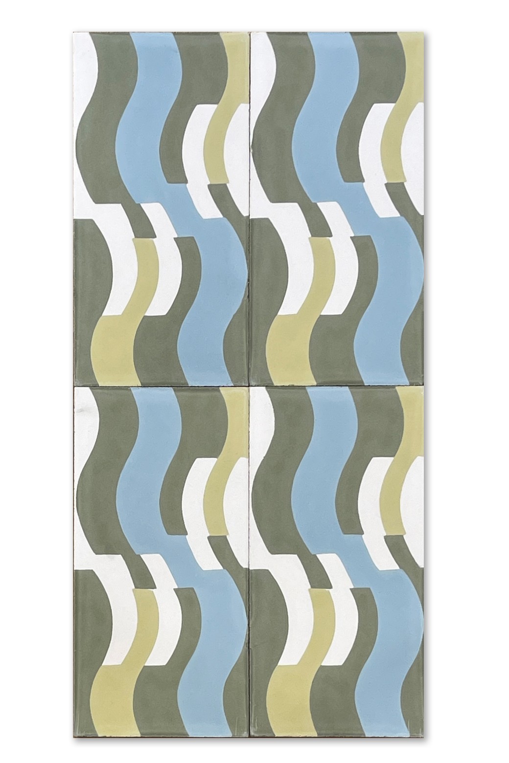 Nazare Summer Sky Cement Tile