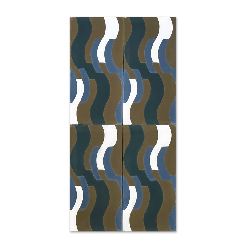 Carreau de ciment Nazaré Peat