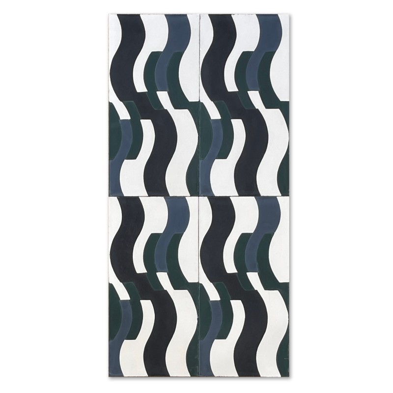 Carreau de ciment Nazaré Milk