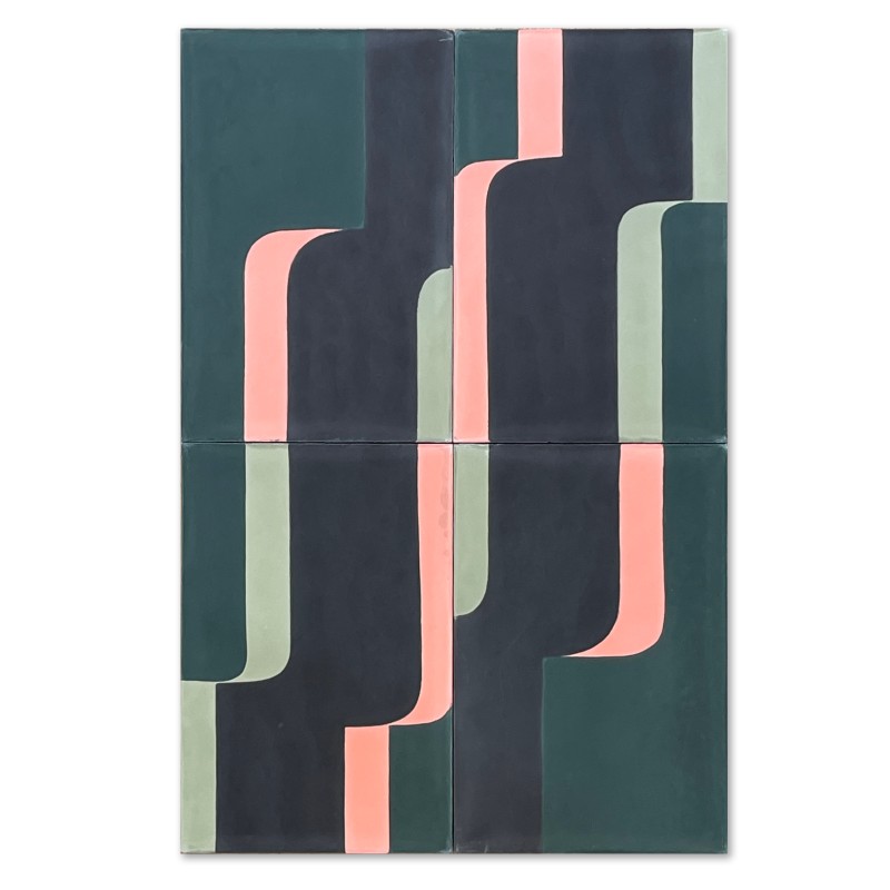 Carreau de ciment Celeste Bavaria