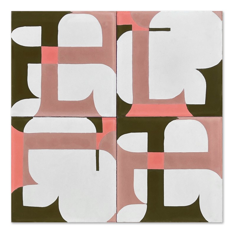 Carreau de ciment Calice Jaipur