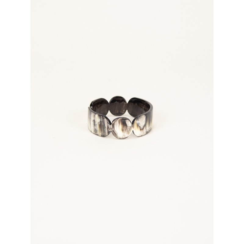 Bracelet 25 Totem en corne noire taille S