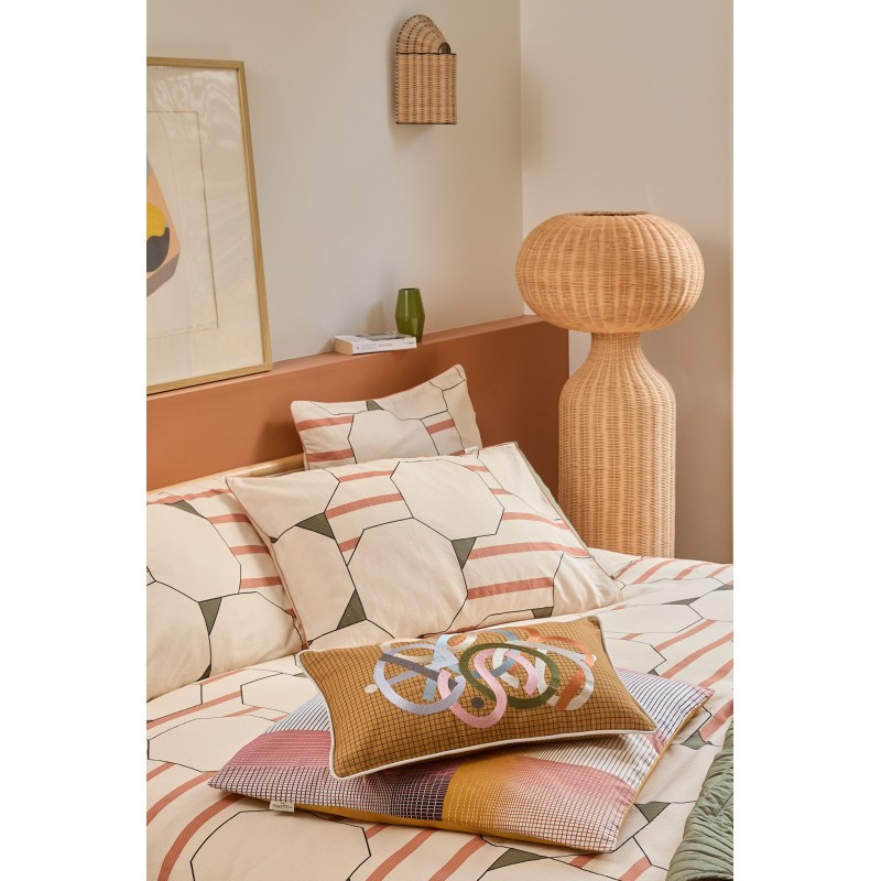 Housse de coussin Solaire Beige  50x75