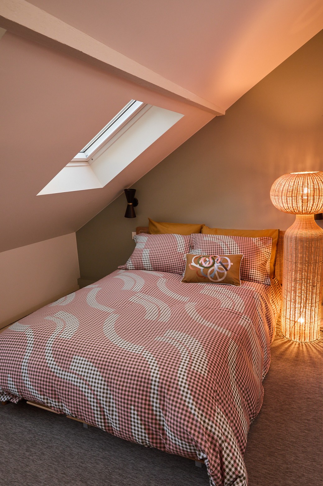 Pillow Standard Vichy Pink