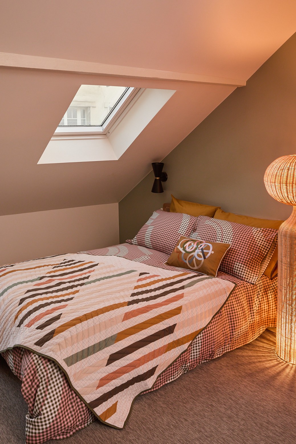 Pillow Standard Vichy Pink