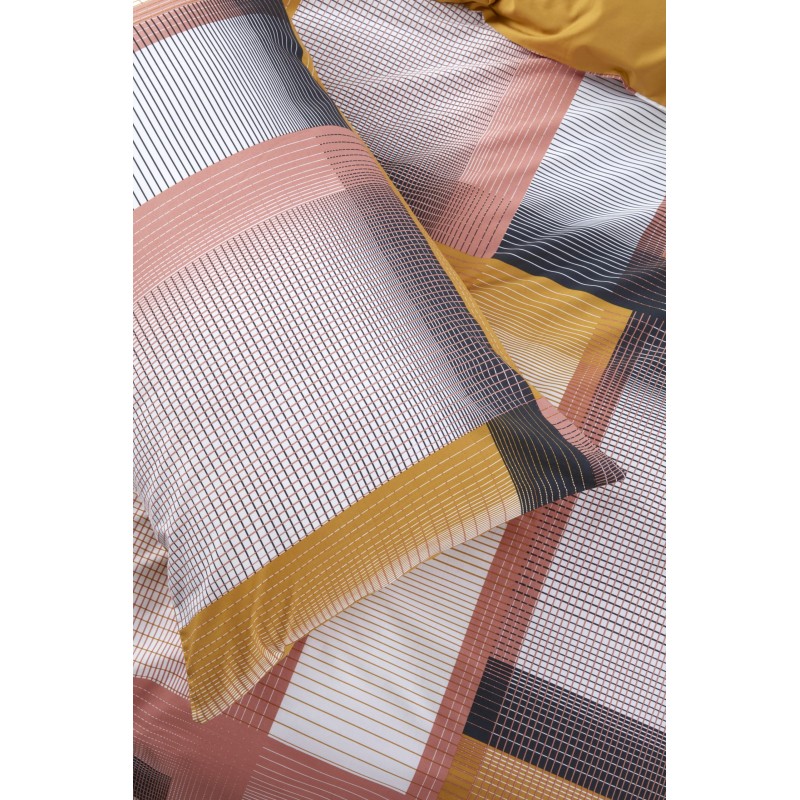 Housse de coussin Yvonne Rose 50x75