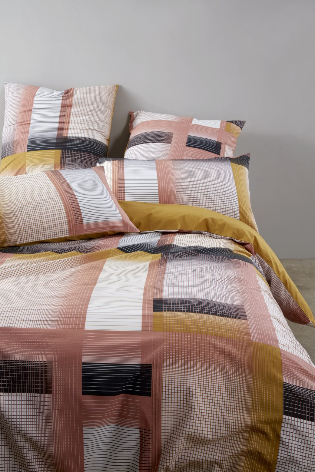 Housse de coussin Yvonne Rose 50x75