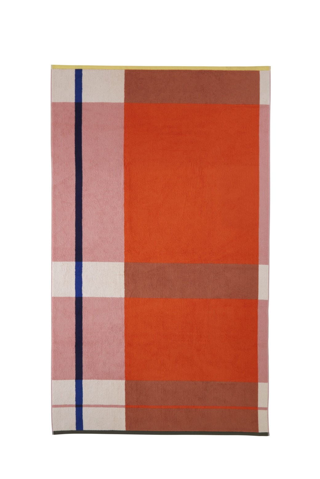 Serviette de bain Color Block Rose 100x170 Serviette de bain Color Block Rose 100x170