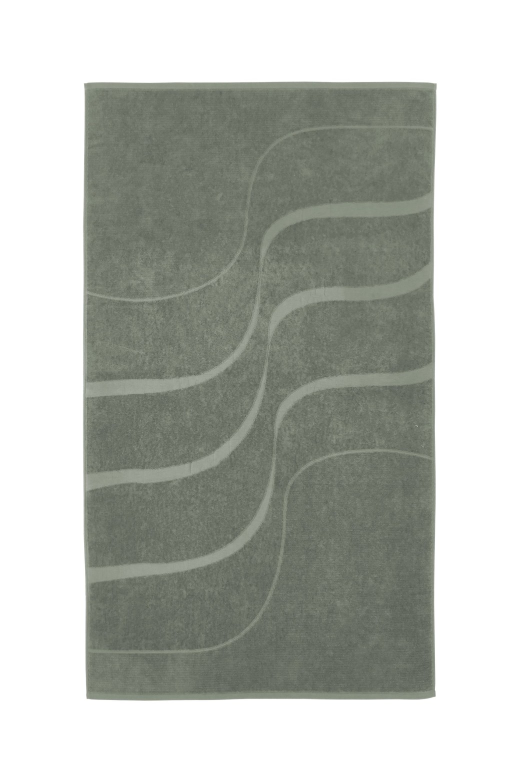 Serviette de bain Rythme Sauge 100x170 Serviette de bain Rythme Sauge 100x170