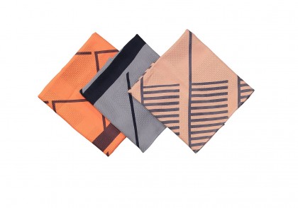 SERVIETTES GEMMA LOT DE 3