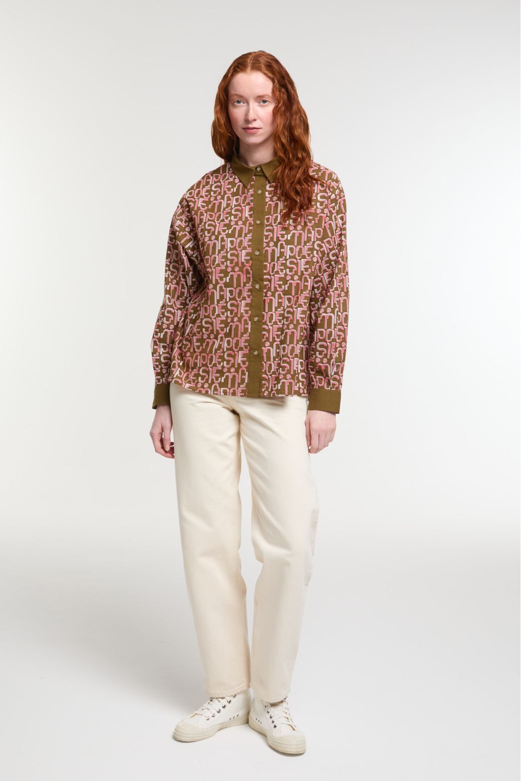 Pink Khaki Rosalie Origine Shirt