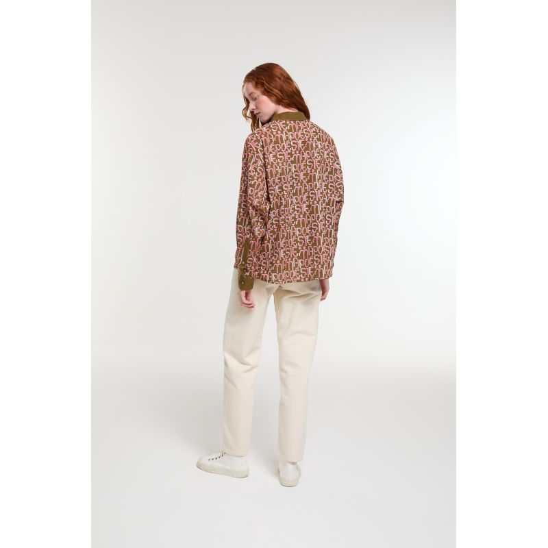 Chemise Rosalie Origine Kaki Rose
