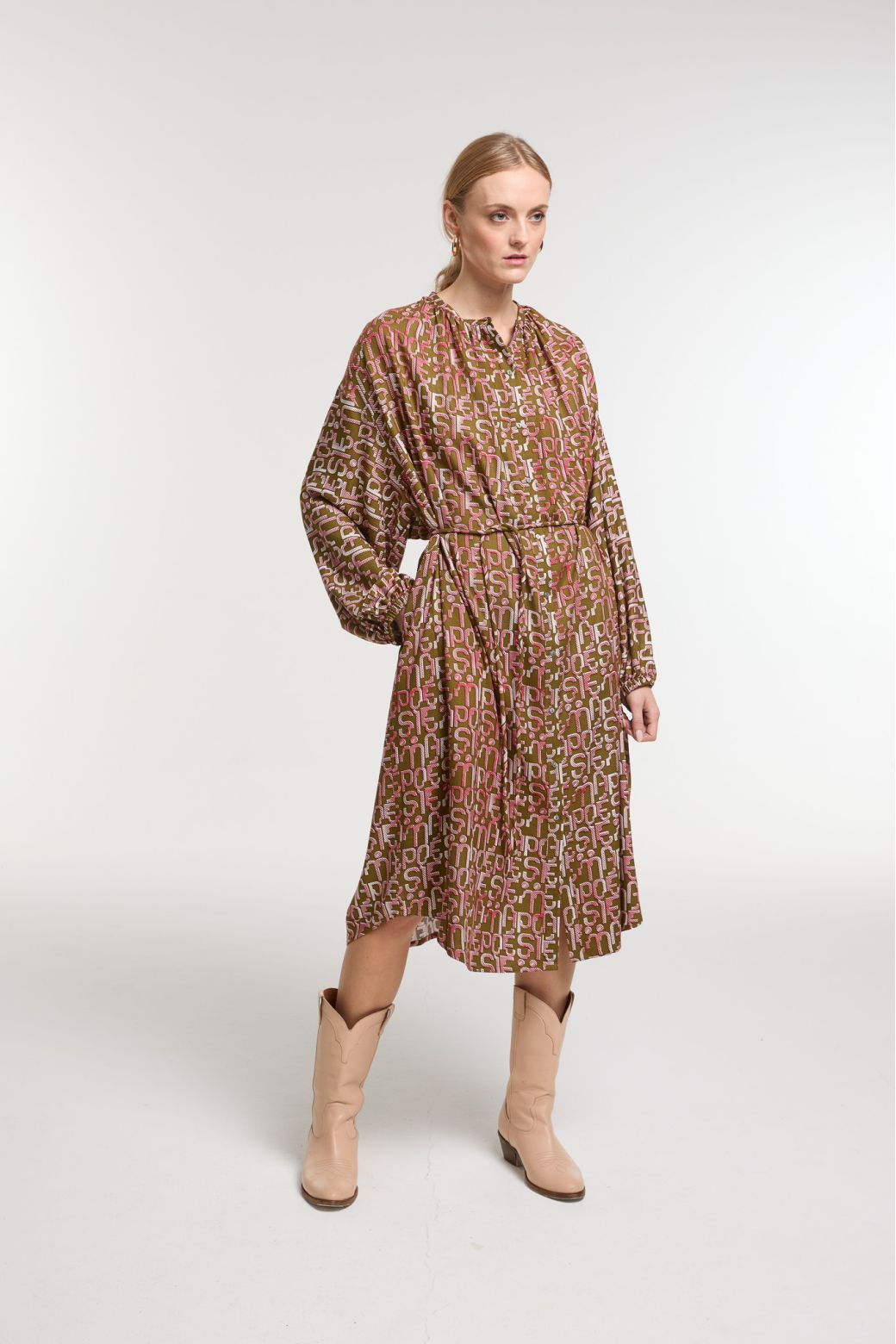 Pink Khaki Paradis Origine Dress