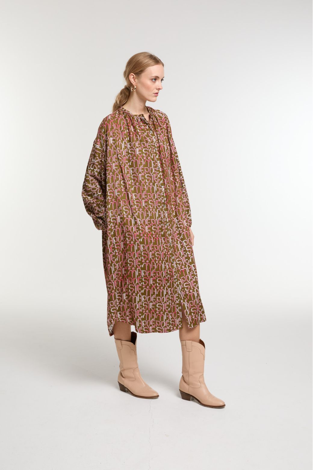 Pink Khaki Paradis Origine Dress