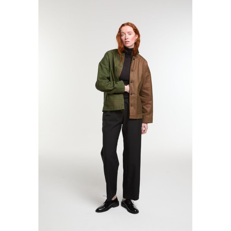 Khaki Mina Cosmos Jacket