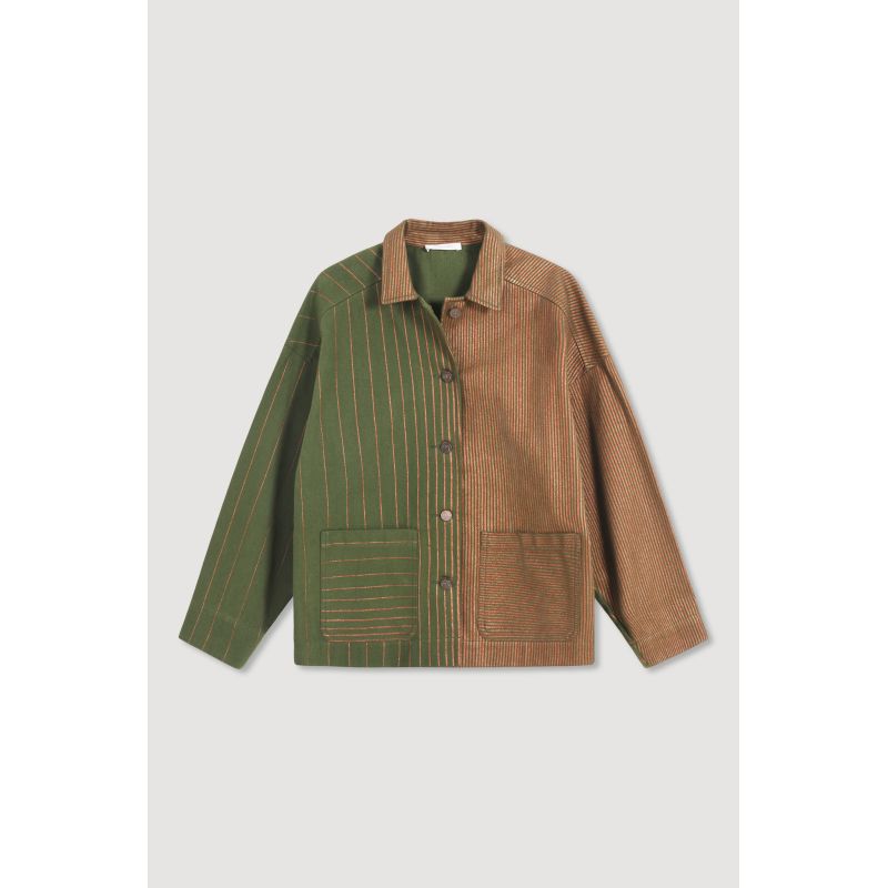 Khaki Mina Cosmos Jacket