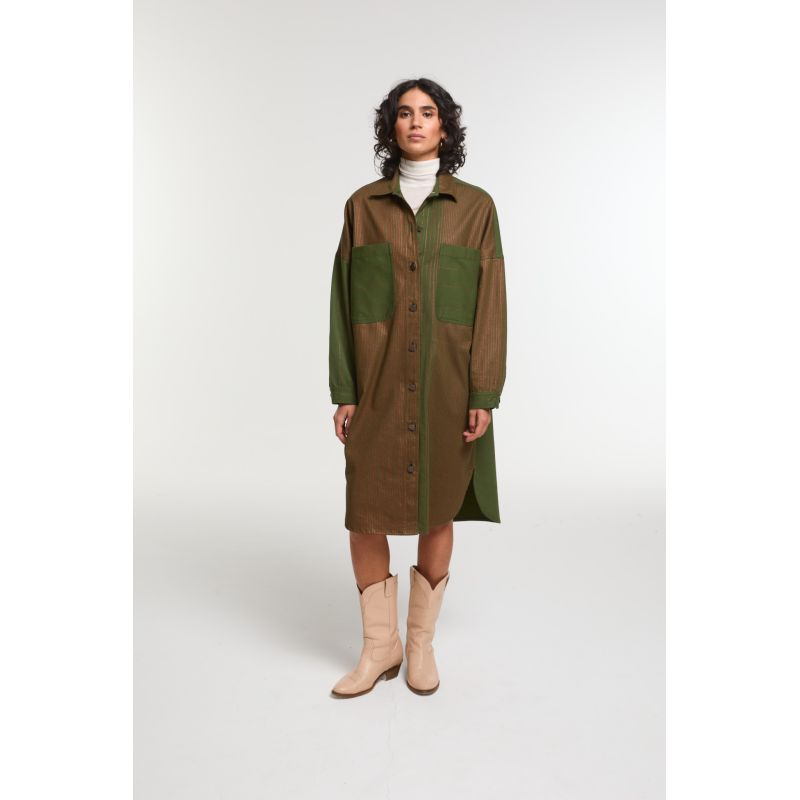 Khaki Jack Cosmos Dress