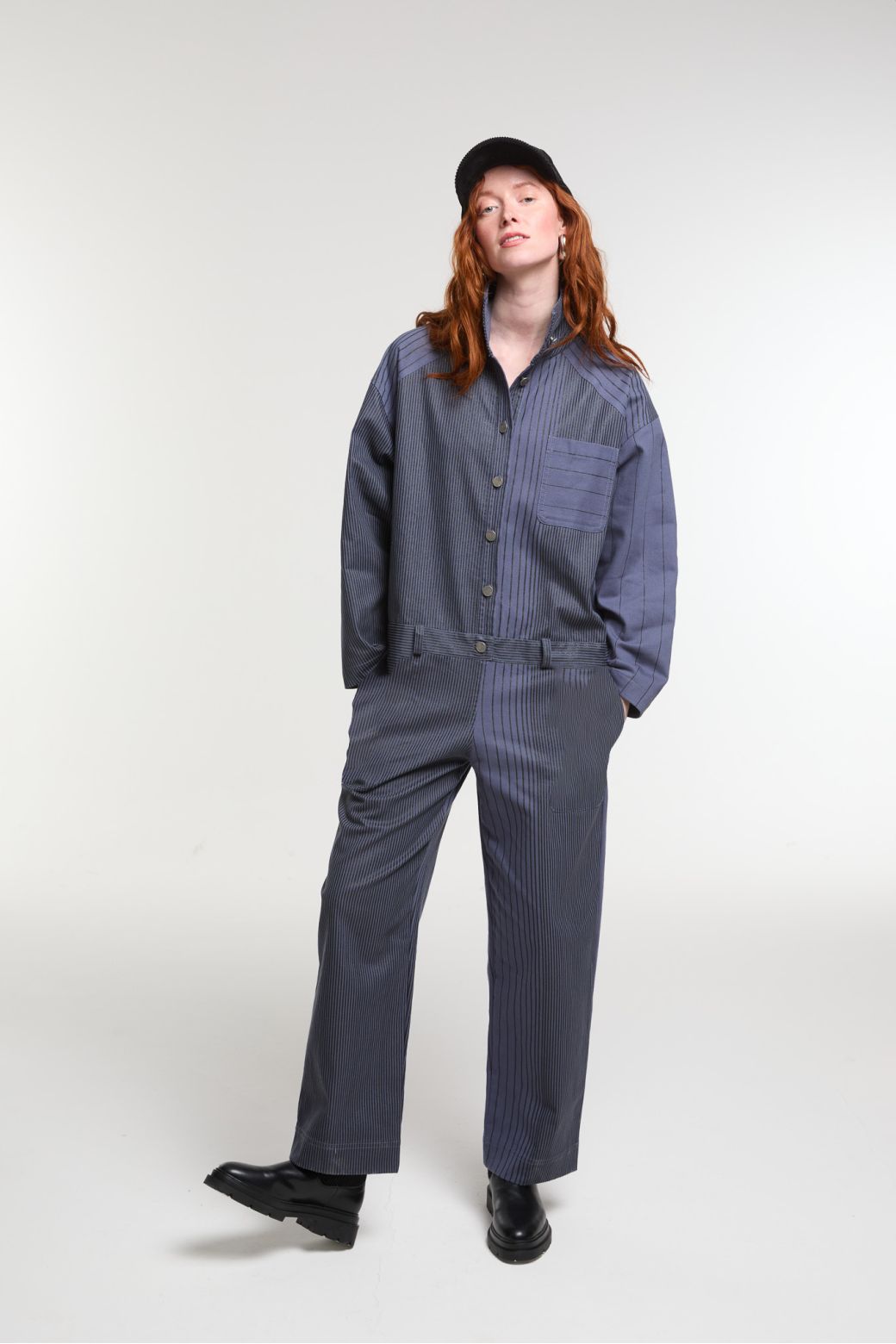 Night Blue Monica Cosmos Jumpsuit