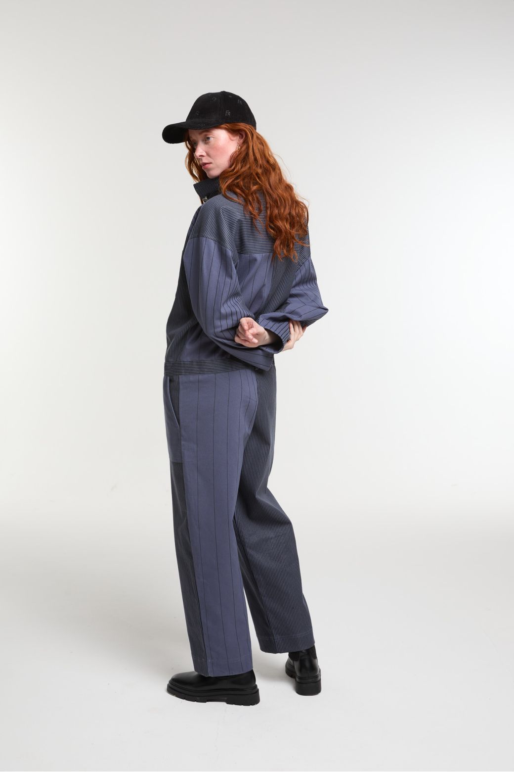 Night Blue Monica Cosmos Jumpsuit
