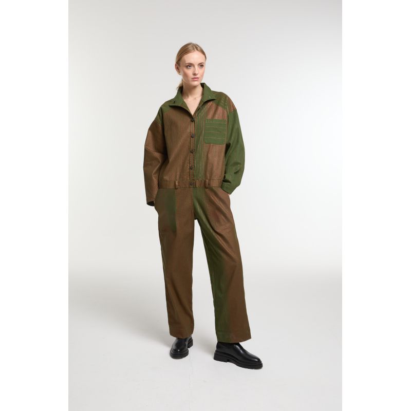 Khaki Monica Cosmos Jumpsuit