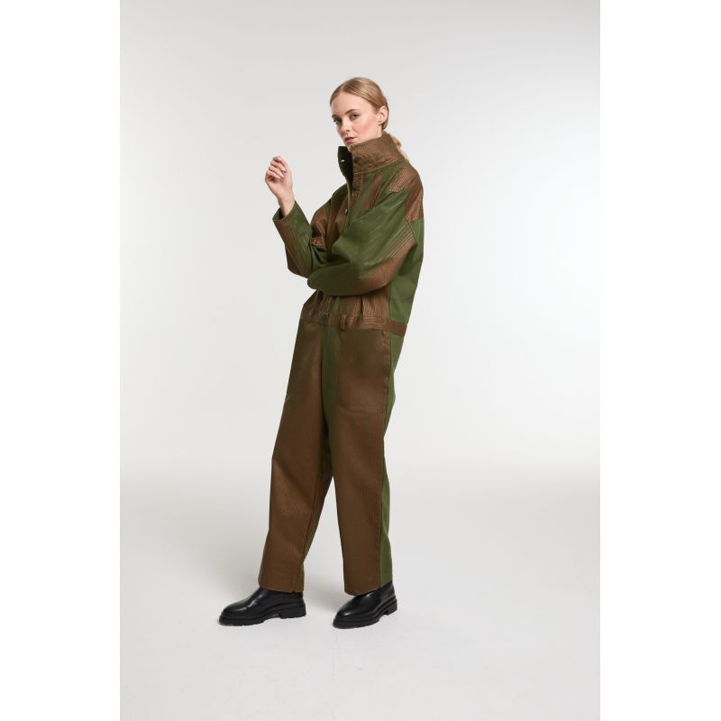 Khaki Monica Cosmos Jumpsuit