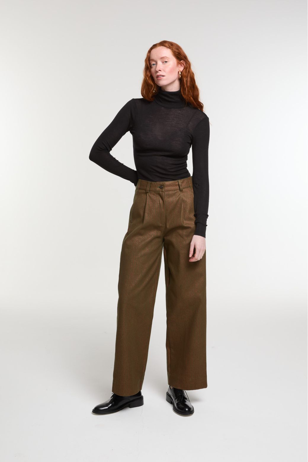 Khaki VictorCosmos Pants