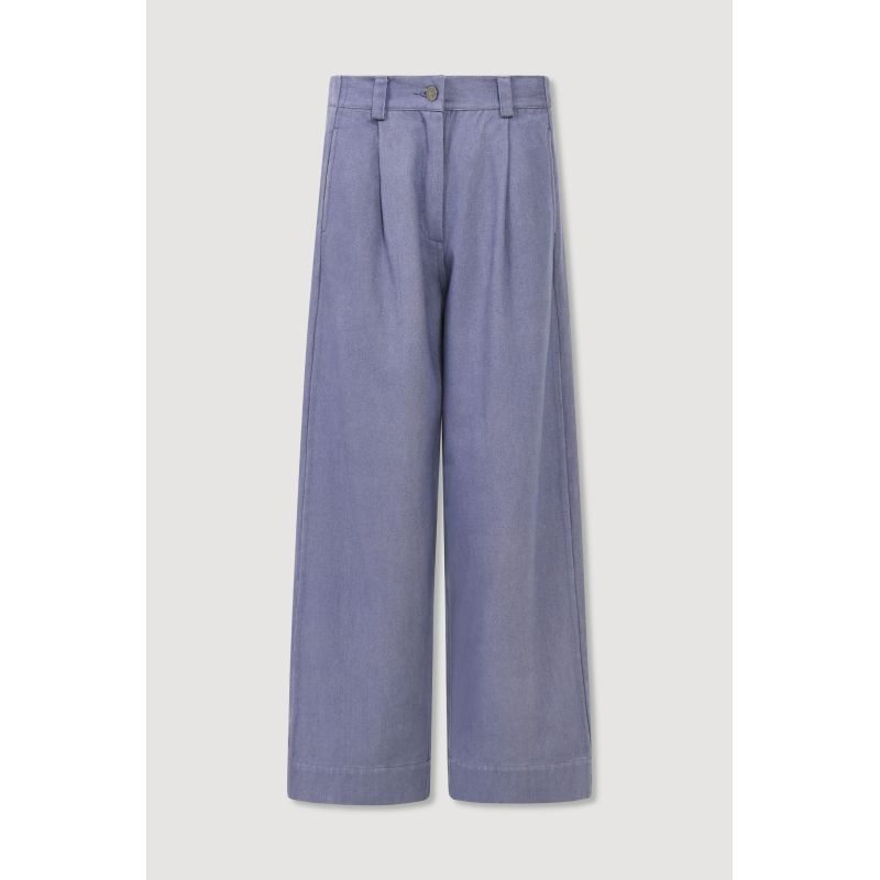 Night Blue Solid VictorCosmos Pants
