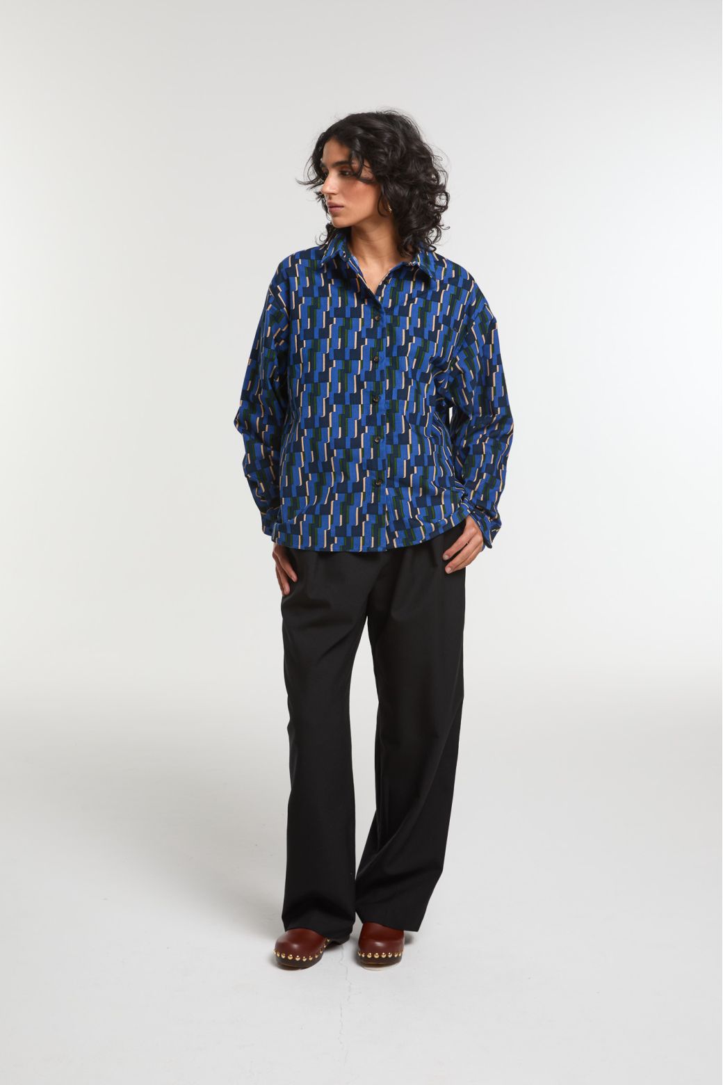 Blue Rosalie Mystere Shirt