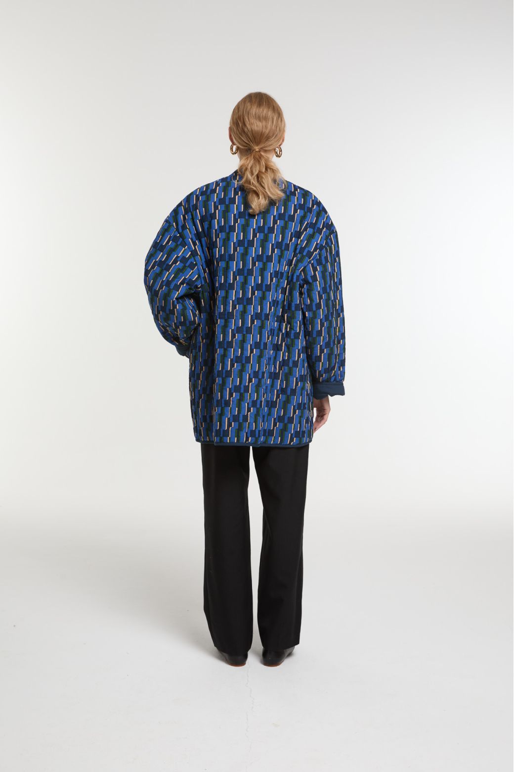 Blue Gustave Mystere Coat