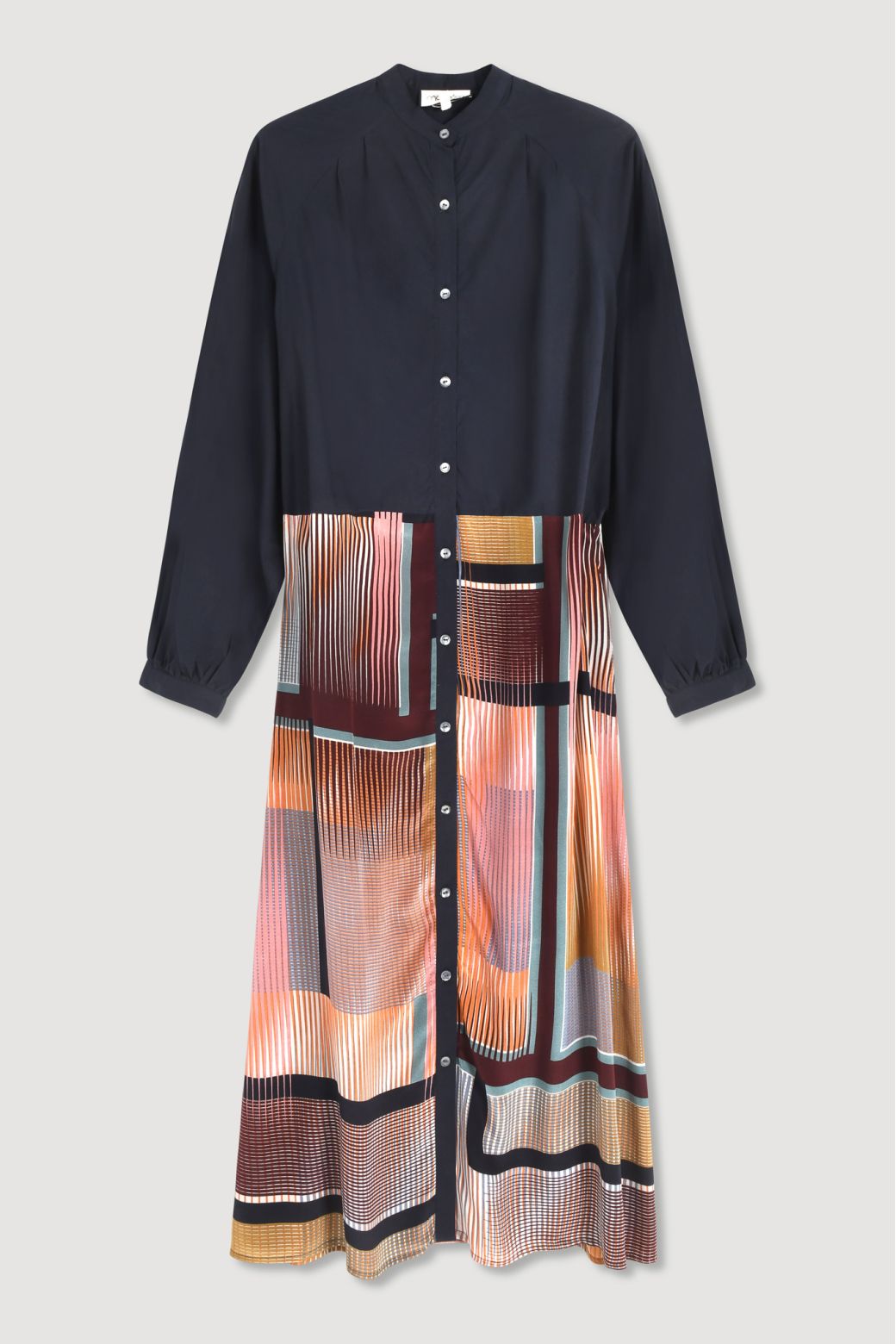 Night Blue Eulalie Prisme Dress