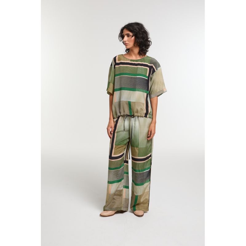 Green Max Prisme Pants