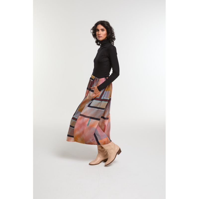 Night Blue Romeo Prisme Skirt