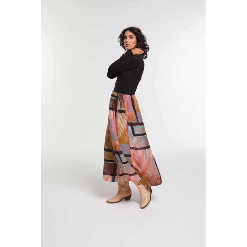 Night Blue Romeo Prisme Skirt