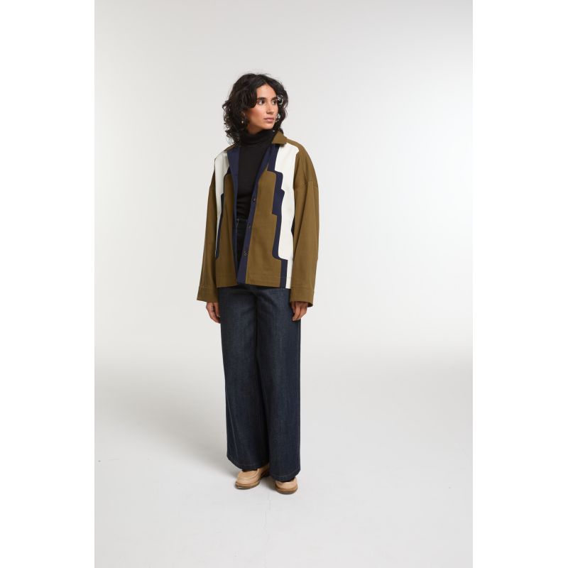 Khaki Mina Celeste Jacket