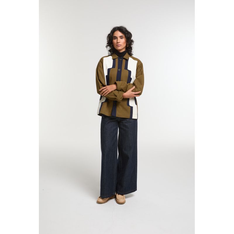 Khaki Mina Celeste Jacket