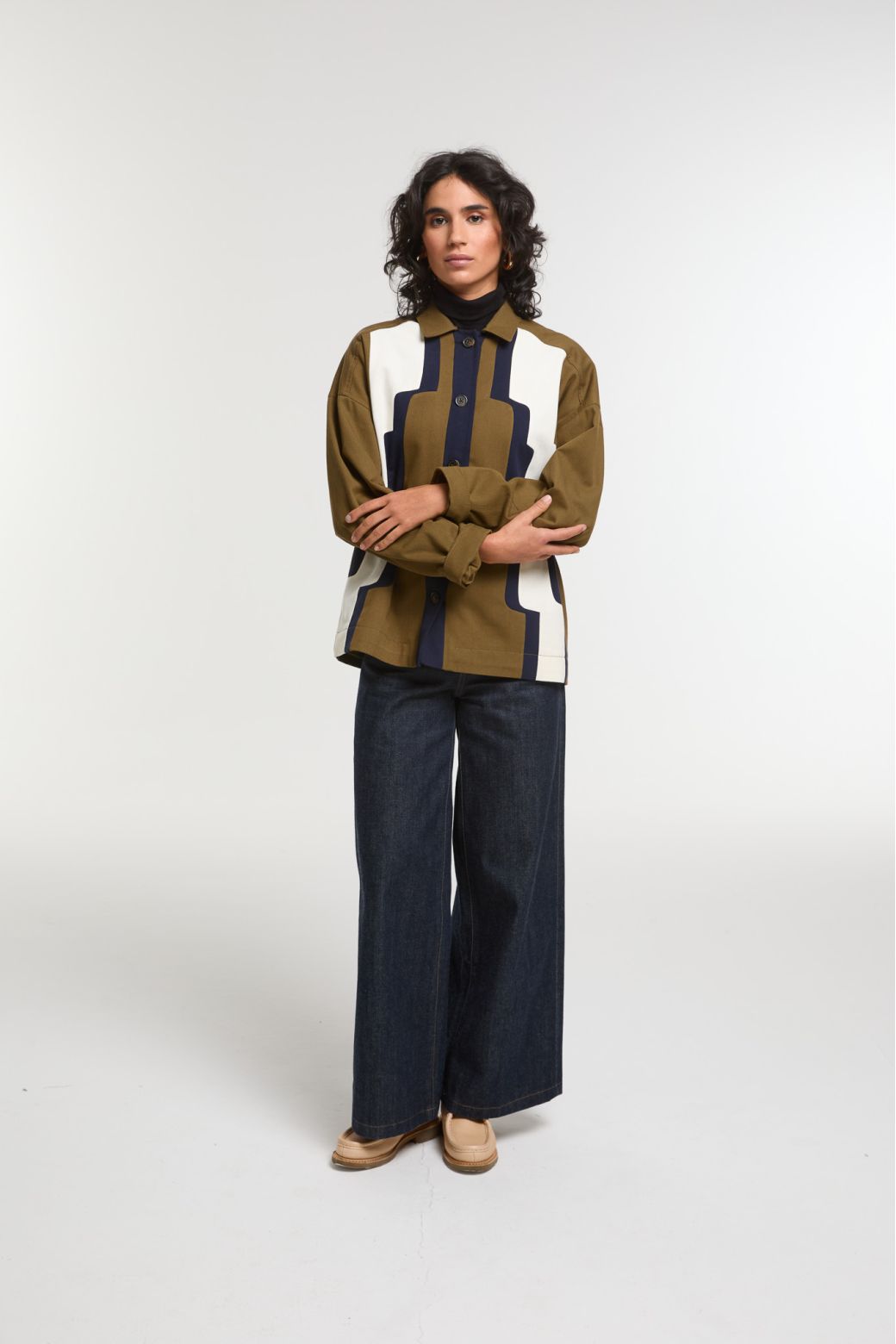 Khaki Mina Celeste Jacket