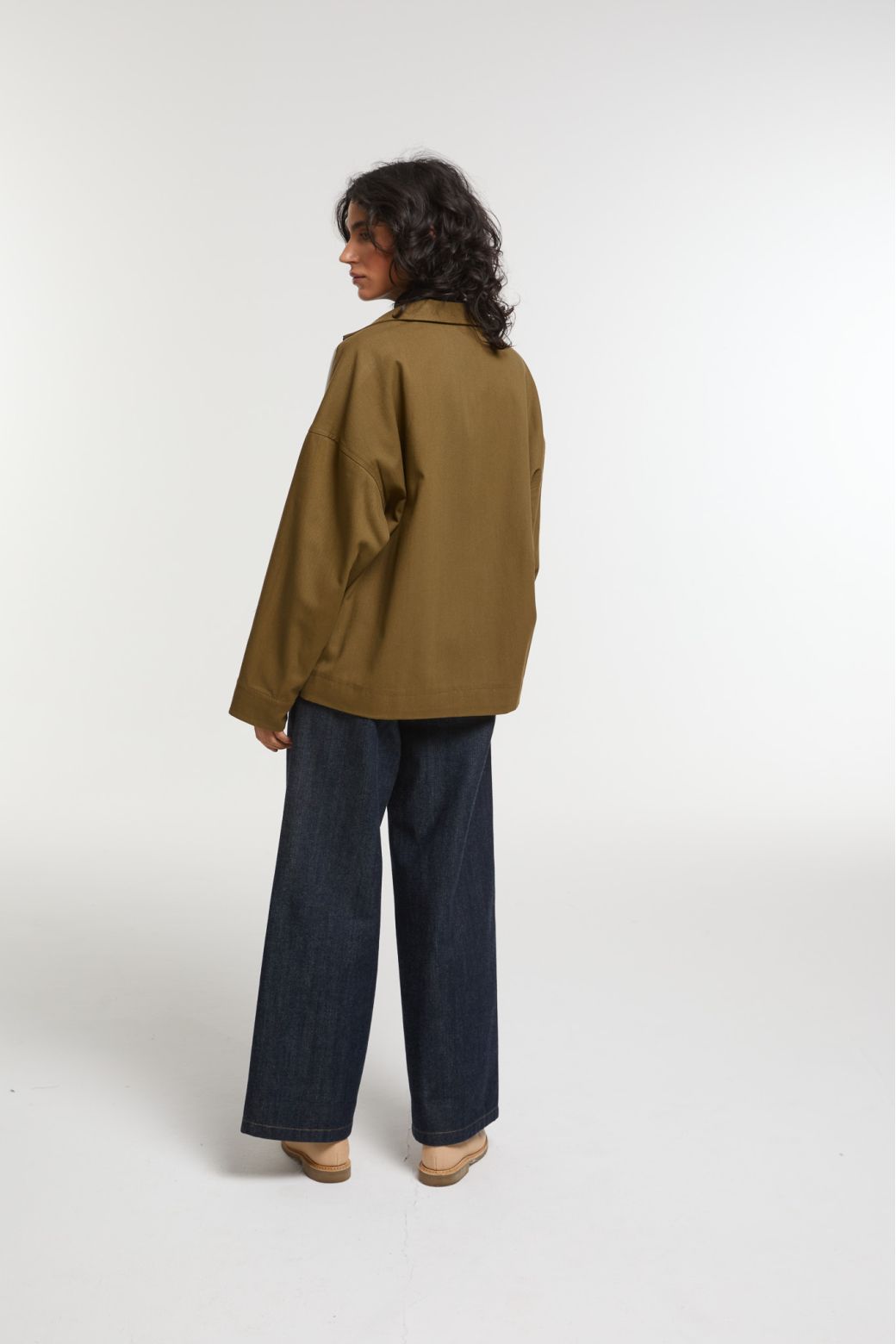 Khaki Mina Celeste Jacket