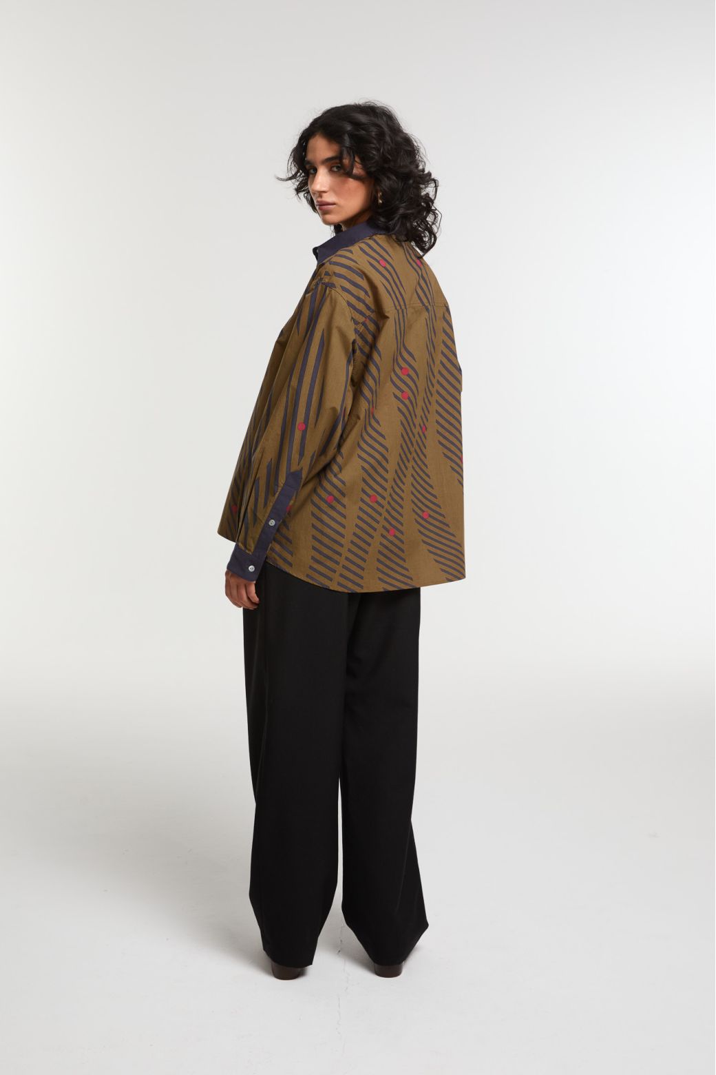 Khaki Rosalie Moon Shirt