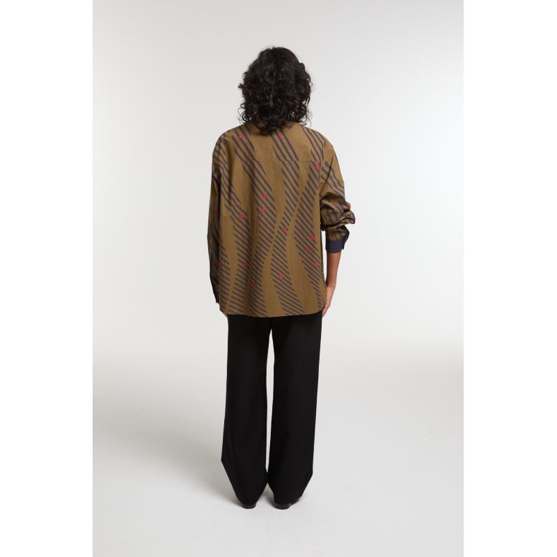 Khaki Rosalie Moon Shirt