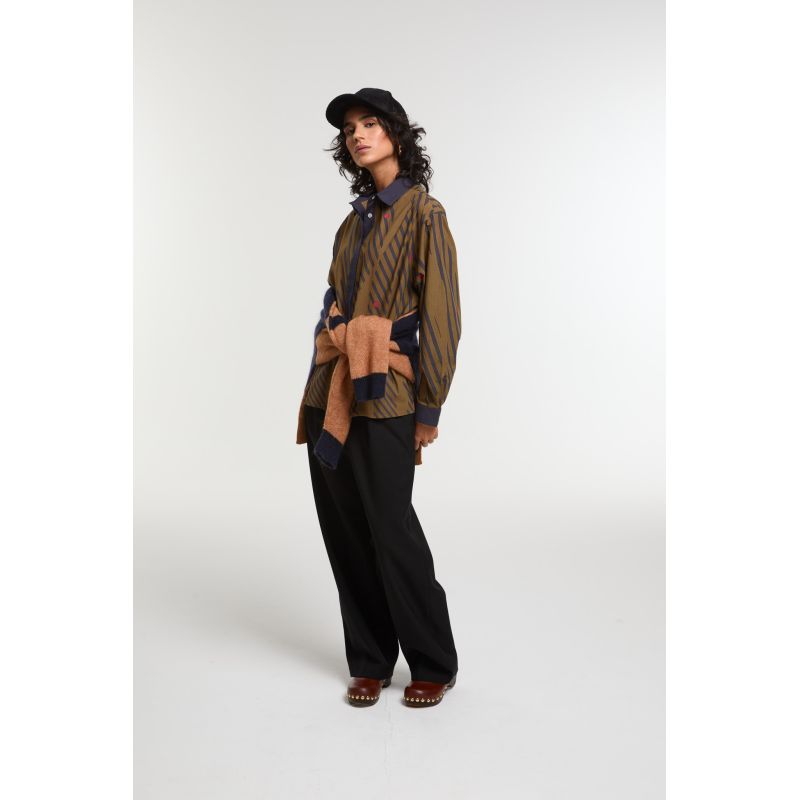 Khaki Rosalie Moon Shirt