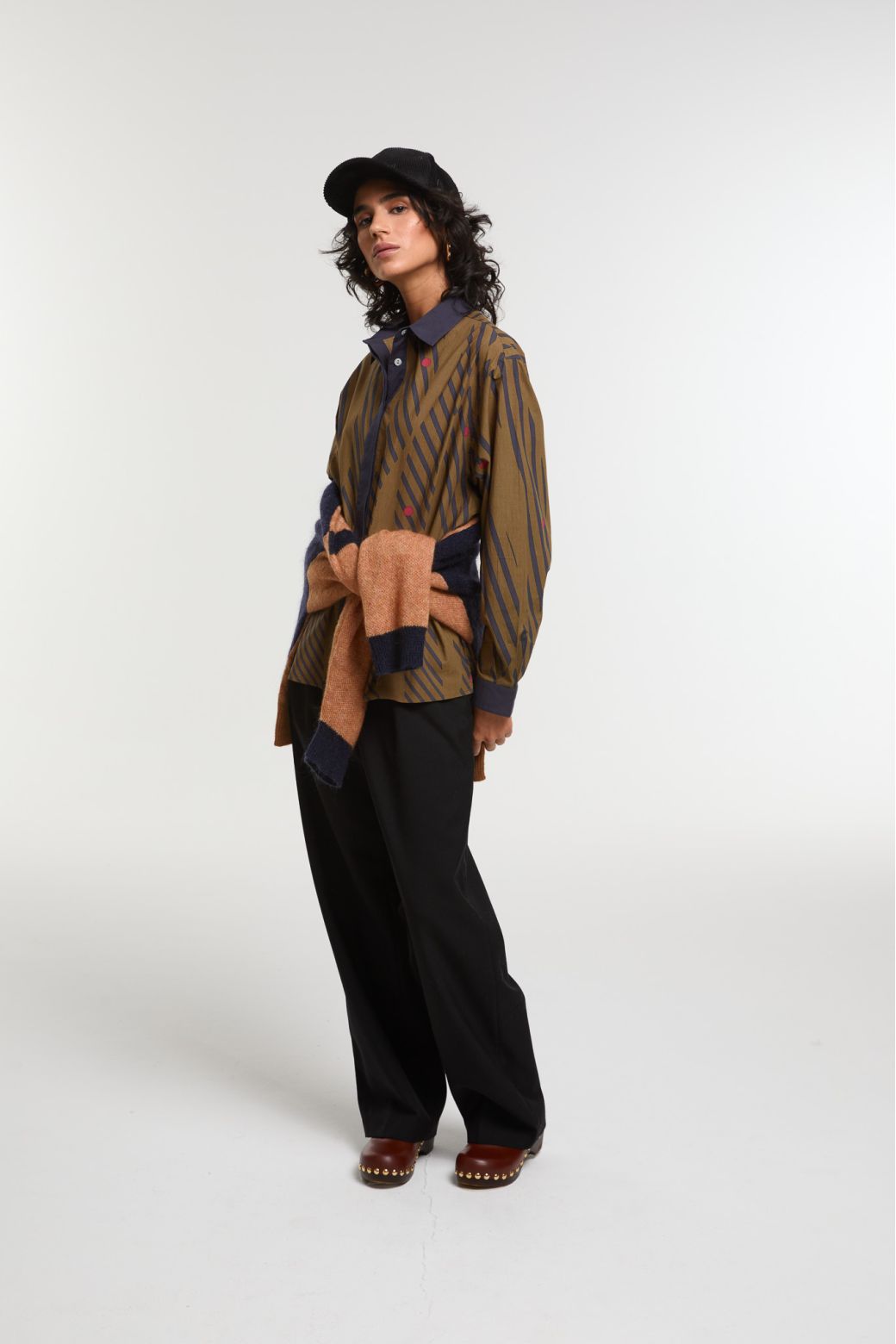 Khaki Rosalie Moon Shirt