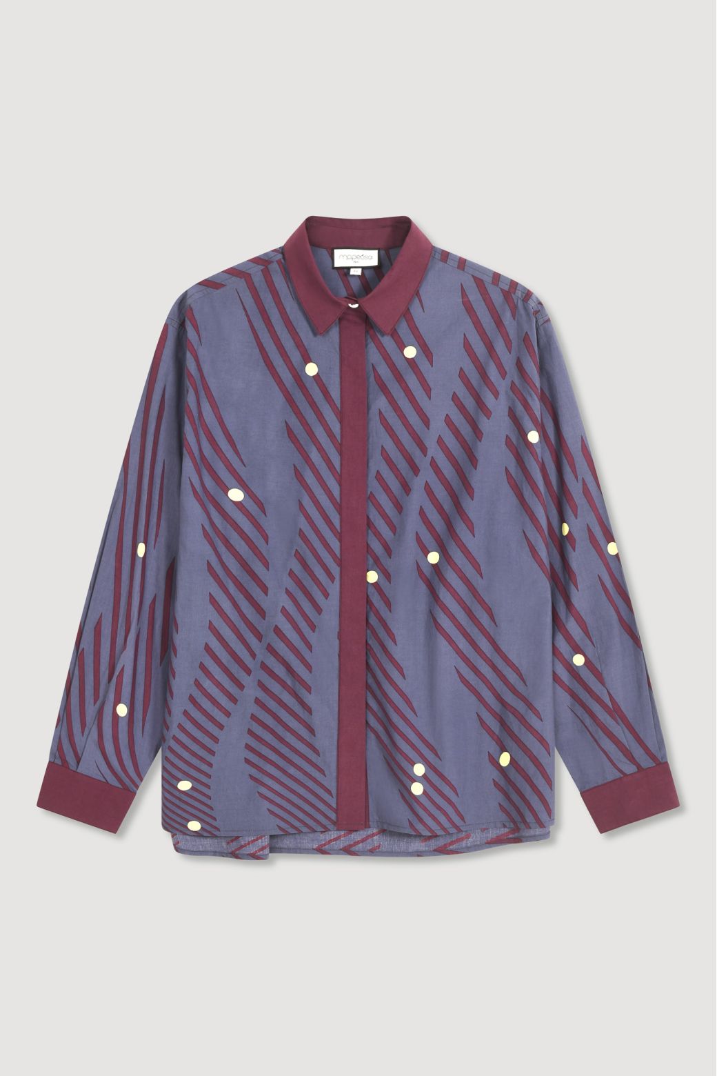 Night Blue Rosalie Moon Shirt