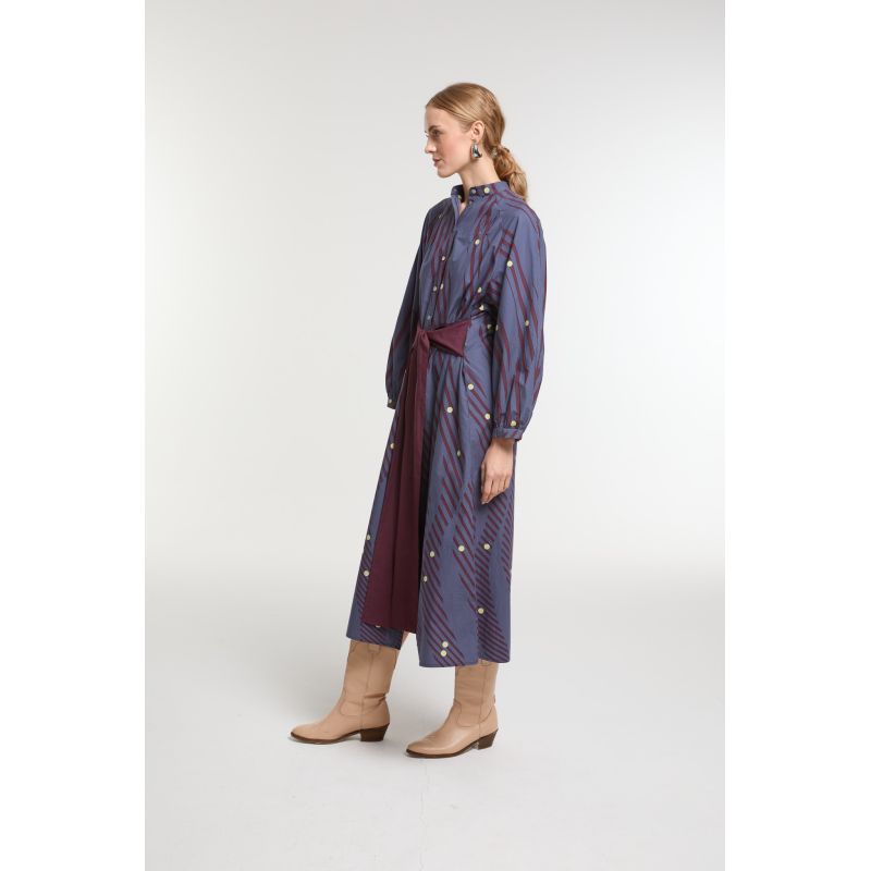 Night Blue Eulalie Moon Dress